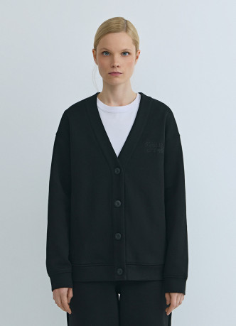 Кардиган с вышивкой