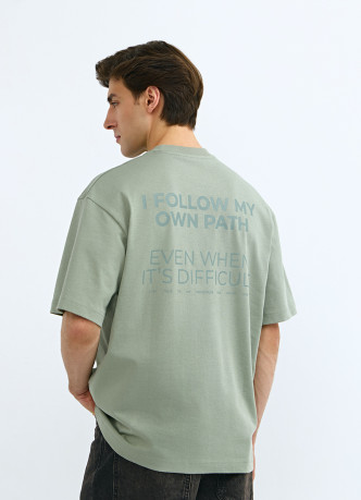 Футболка с принтом