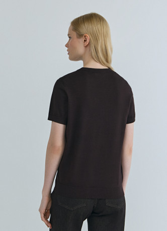 Джемпер с коротким рукавом