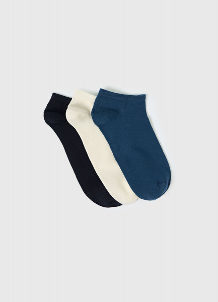 Короткие носки 3 пары Синий 599₽