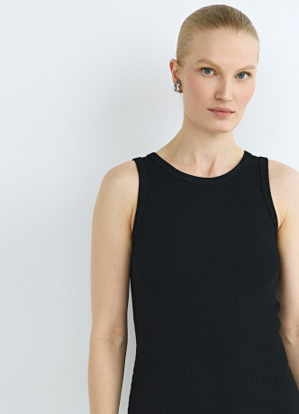 Платье-майка из трикотажа