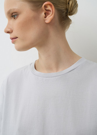 Футболка из мерсеризованного хлопка