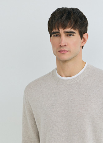 Джемпер с имитацией футболки