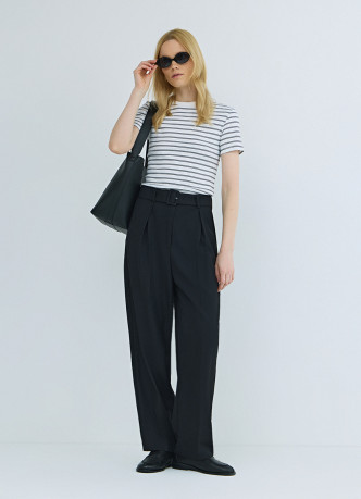 Футболка в рубчик