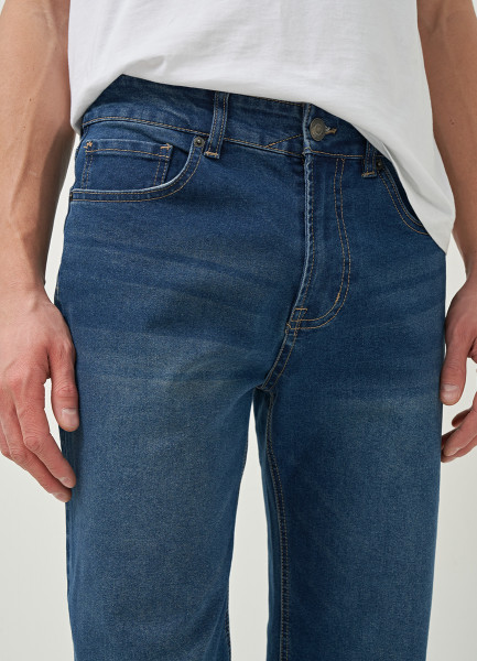 Прямые джинсы, Синий O`Stin MPA10GO02-D2 - фото 4