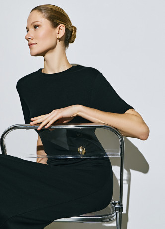 Платье-футболка с декором