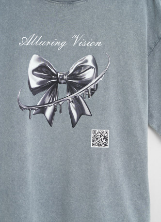 Футболка с AR-принтом для девочек