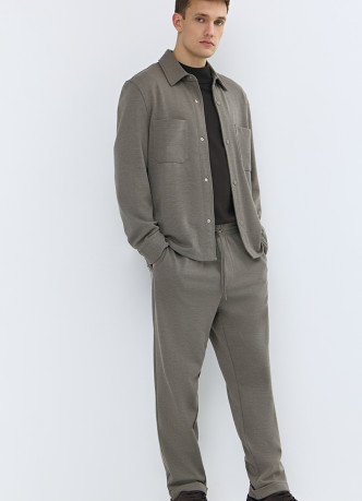 Брюки из мягкого пике