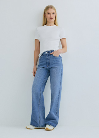 Футболка в рубчик