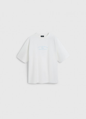 Футболка оверсайз с вышивкой