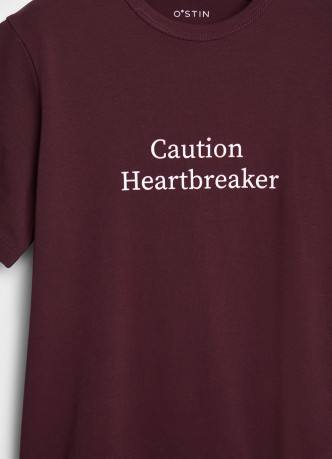 Футболка с принтом