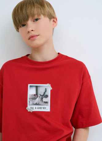 Футболка с принтом для мальчиков