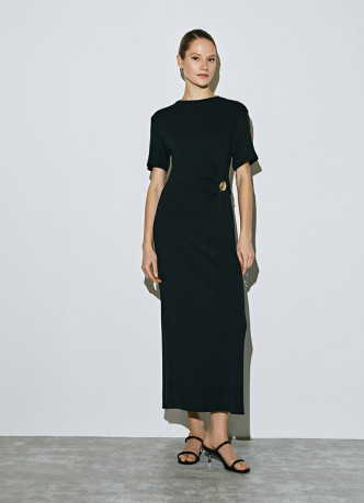 Платье-футболка с декором