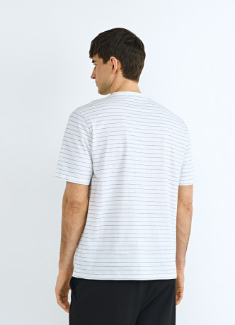 Футболка из хлопка в полоску
