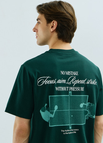 Футболка с принтом