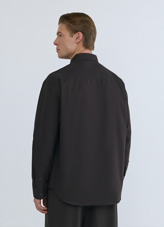 Рубашка из твила с карманом