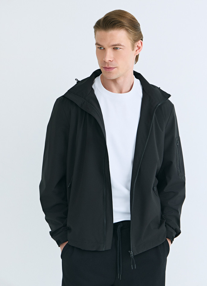 Лёгкая куртка из флиса