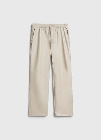 Брюки из искусственной кожи