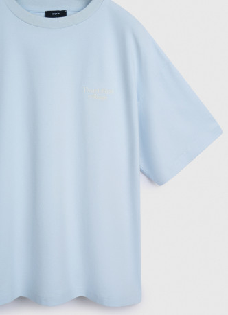 Футболка оверсайз с вышивкой