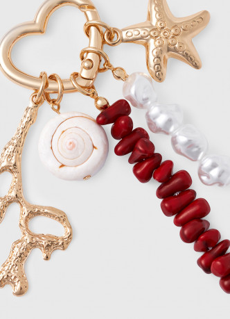 Брелок-обвес с натуральной ракушкой