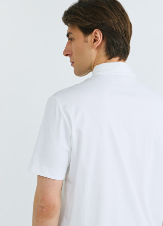 Поло из мерсеризованного хлопка