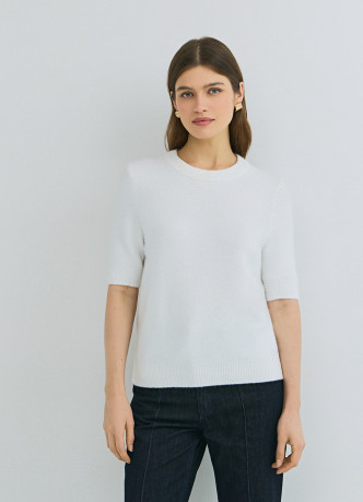 Джемпер с коротким рукавом