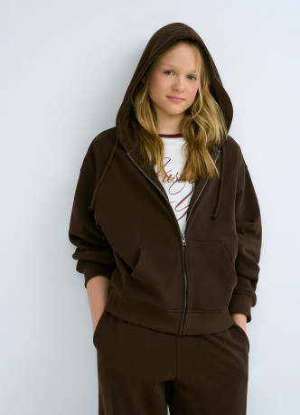 Толстовка на молнии для девочек