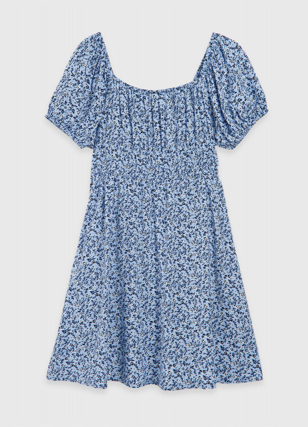Платье для девочек, Голубой O`Stin GR4692O02-63, размер 170 - фото 5