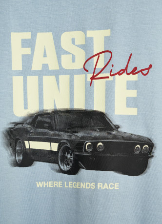 Футболка со светящимся в темноте принтом для мальчиков