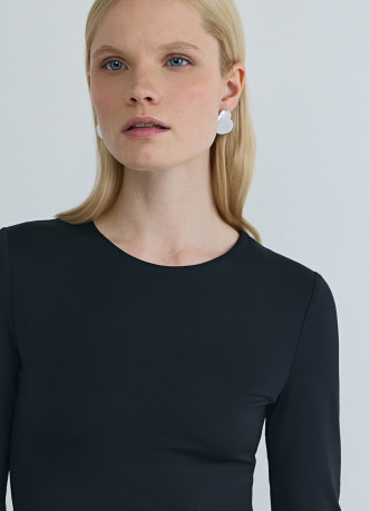 Боди с длинным рукавом