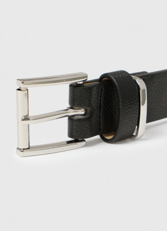 Ремень с металлической шлёвкой