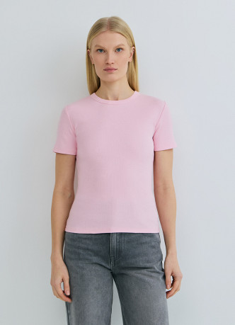 Футболка в рубчик