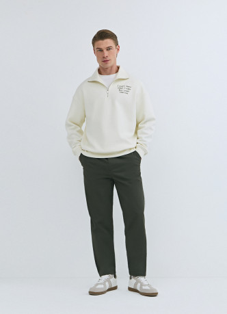 Базовые брюки из твила