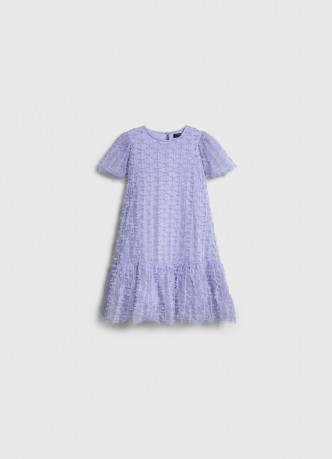 Платье мини с бантиками для девочек