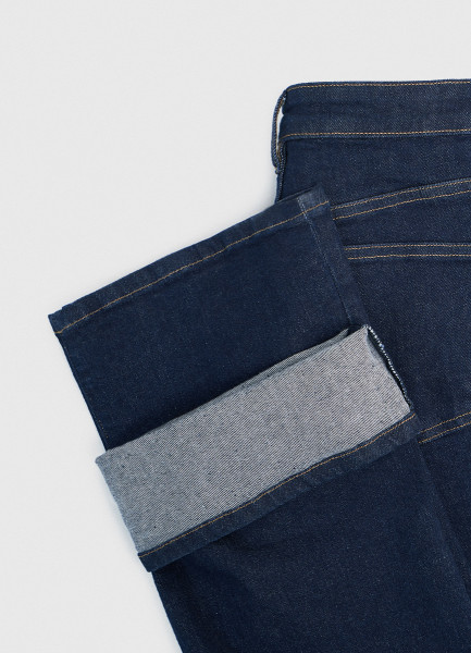 Расклешённые джинсы, Синий O`Stin LP4646O02-D1 - фото 9