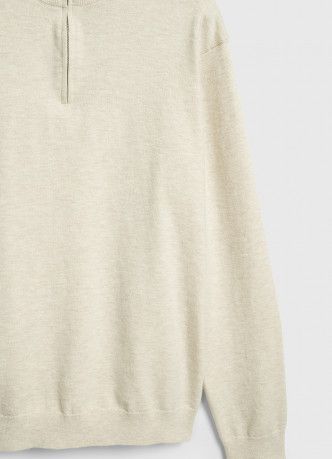 Джемпер из пряжи с шерстью