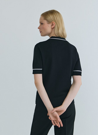 Джемпер с коротким рукавом