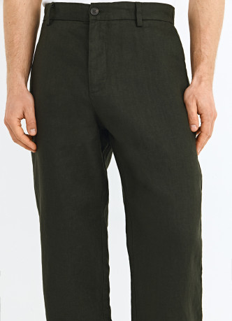 Брюки изо льна