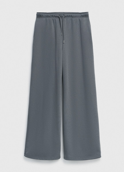 Широкие брюки из трикотажа, Серый O`Stin LL6642O02-96 - фото 7