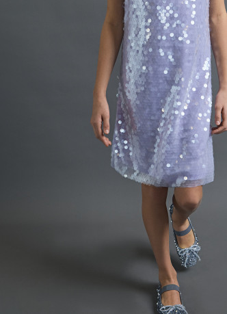 Платье с пайетками для девочек