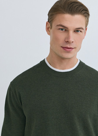 Джемпер с имитацией футболки