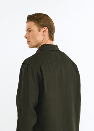 Рубашка изо льна