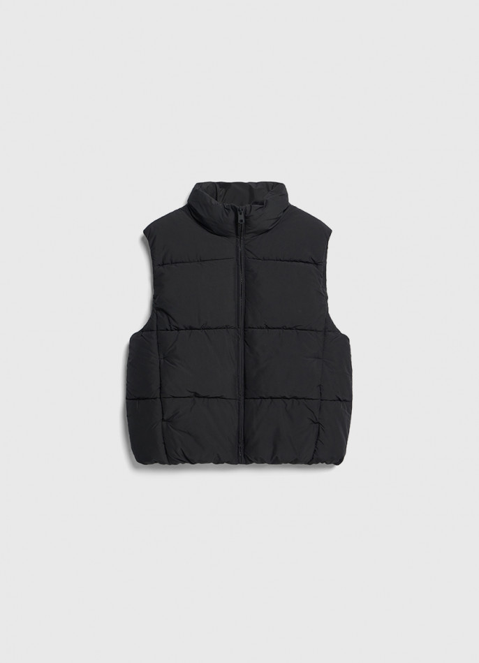 Утеплённый жилет для девочек