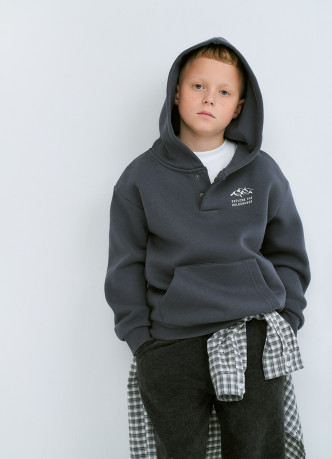 Худи с принтом для мальчиков