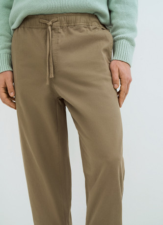 Брюки с эластичным поясом