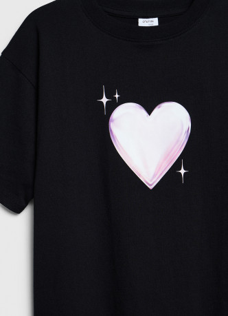 Футболка с принтом для девочек