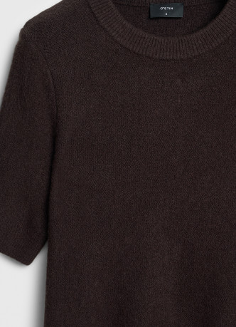 Джемпер с коротким рукавом