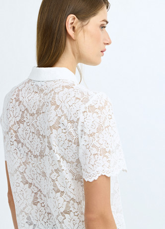 Поло из кружева