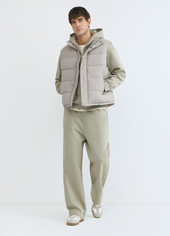 Утеплённый стёганый жилет