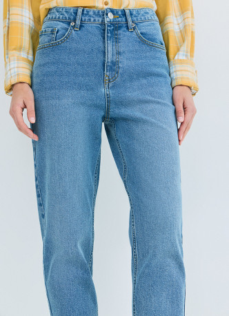 Джинсы Mom с высокой посадкой